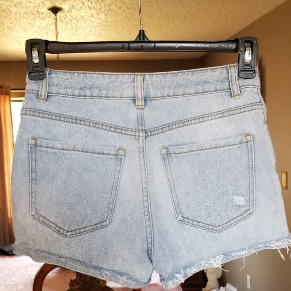 Bull Head Denim Co. Distressed Mom Shorts - Picture 5 of 5